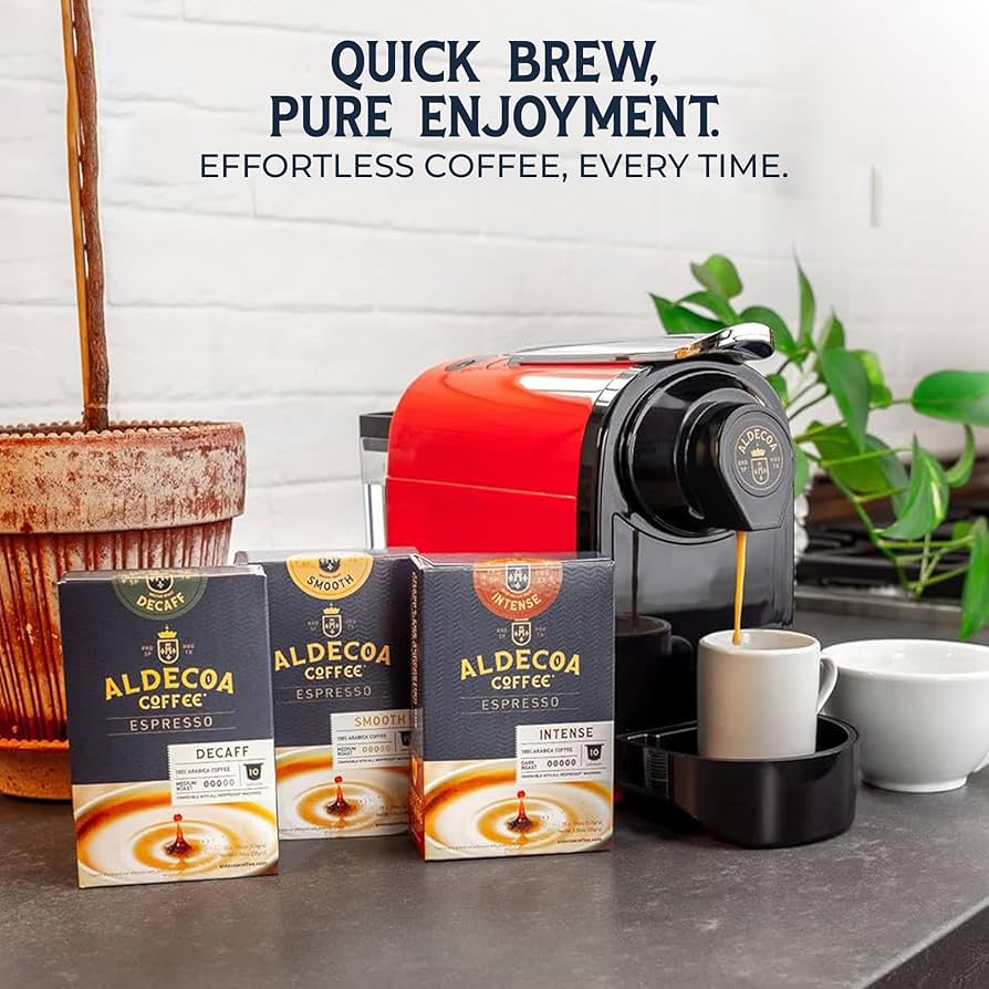 Amazon.com: Aldecoa Classic Smooth Coffee Pods – 60 Count